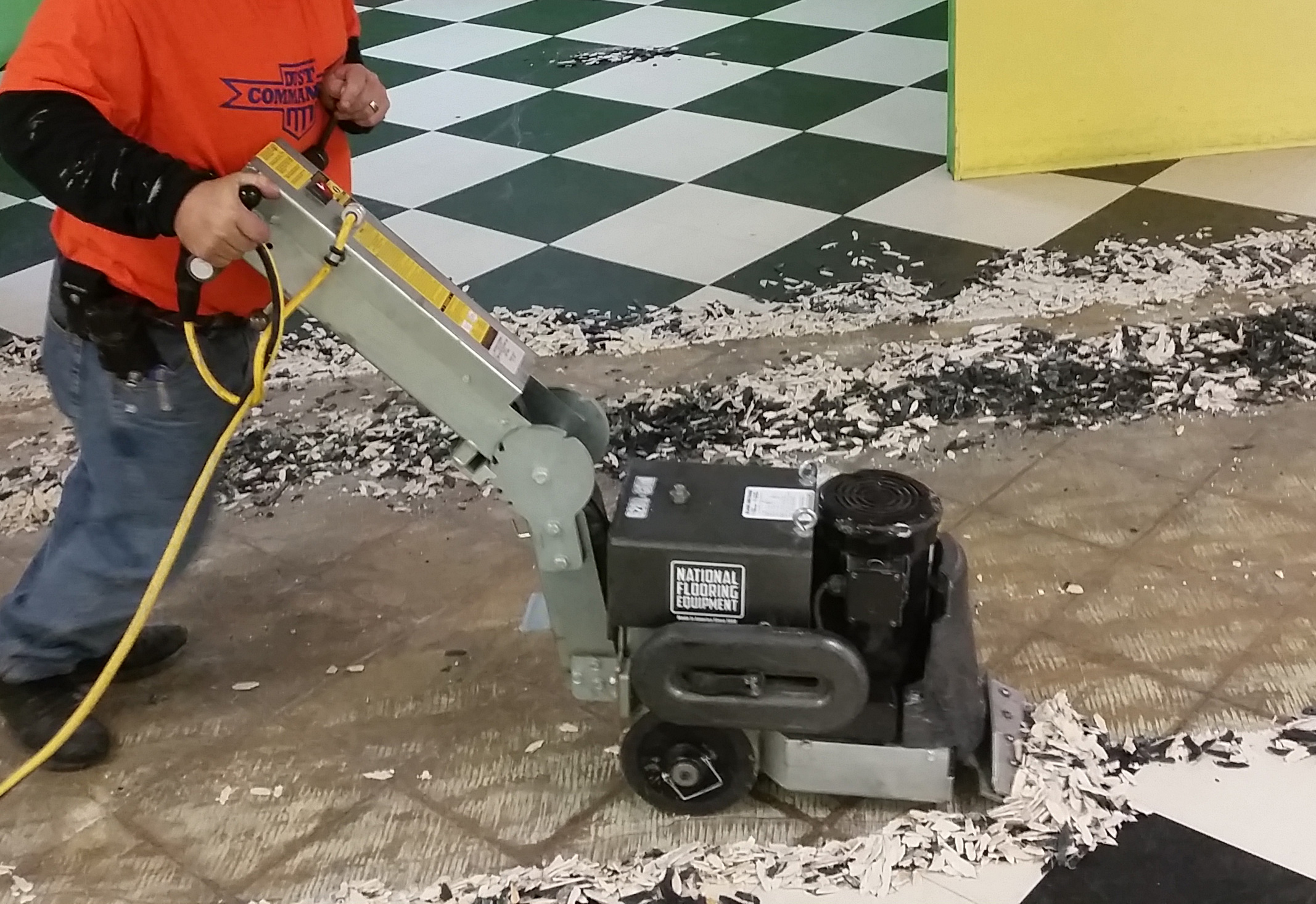 Floor removing