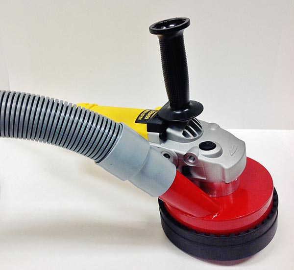 Dust Commander offers seven inch dust grabber equipment for dustless tile and floor removal.